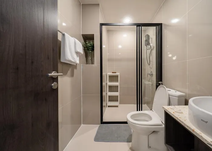 公寓 200 M To Metro L High-floor Unit L Rooftop Pool