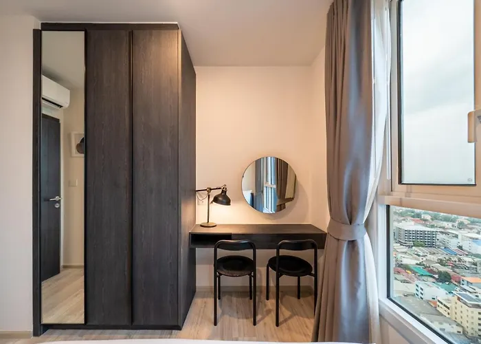 200 M To Metro L High-floor Unit L Rooftop Pool 公寓 曼谷